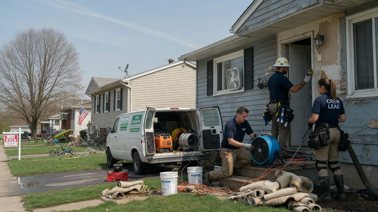 Flood Cleanup in Hermansville, MI near me
