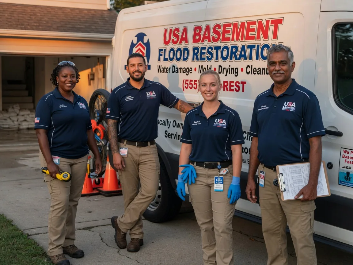 Basement Flood Cleanup company in Hermansville, MI