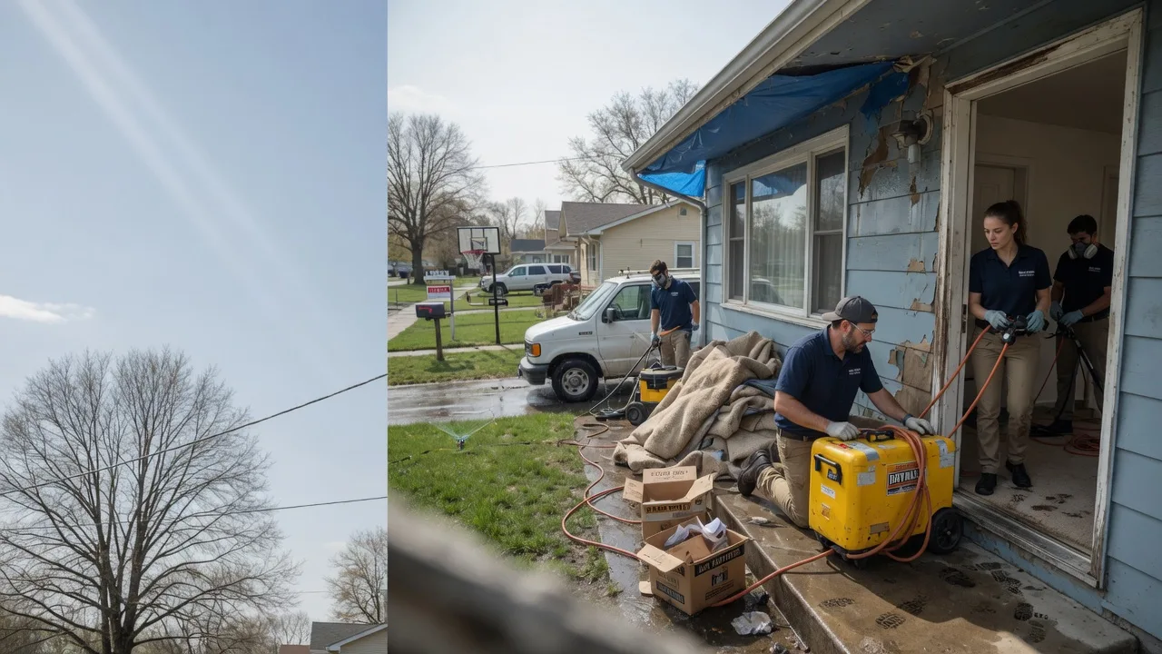 Basement Flood Cleanup in Hermansville, MI near me